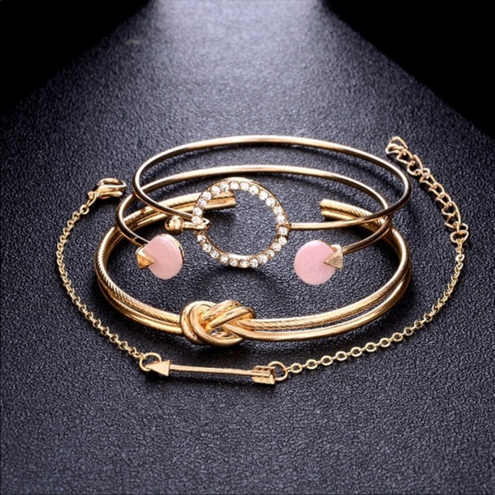 4 Piece Bracelet Set - Picture 2 of 2